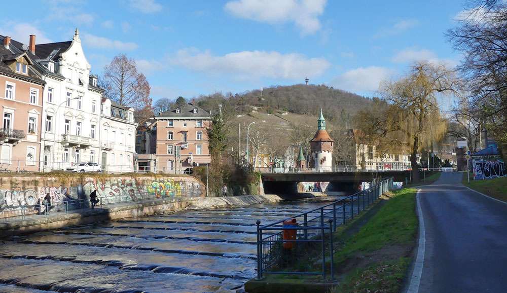 Dreisam in Freiburg, (c) Gudrun Treiber/NABU-naturgucker.de